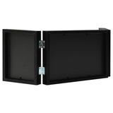 Vidaxl Photo frame Triptych 28x18 cm+2x (13x18 cm) Black