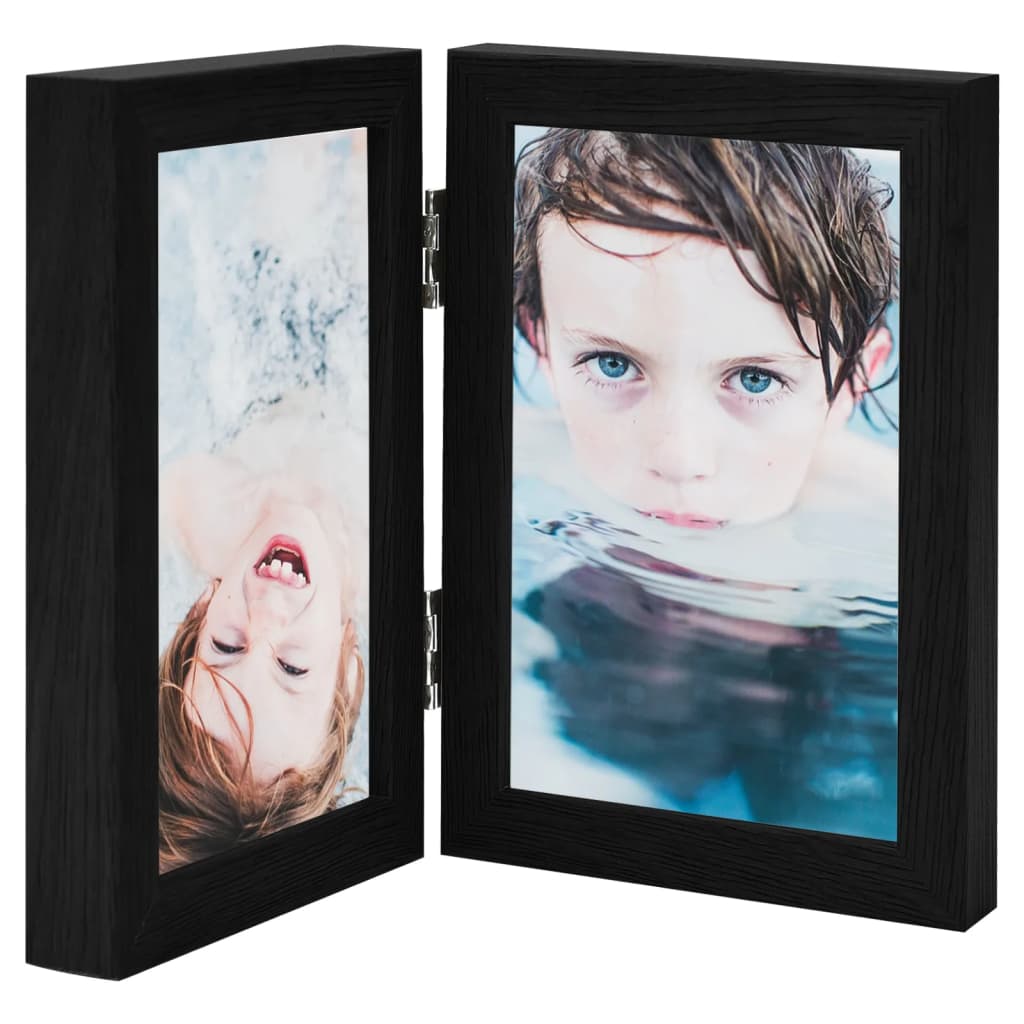 Vidaxl Photo Frame Nuboon 2x (21x29,7 cm) černá
