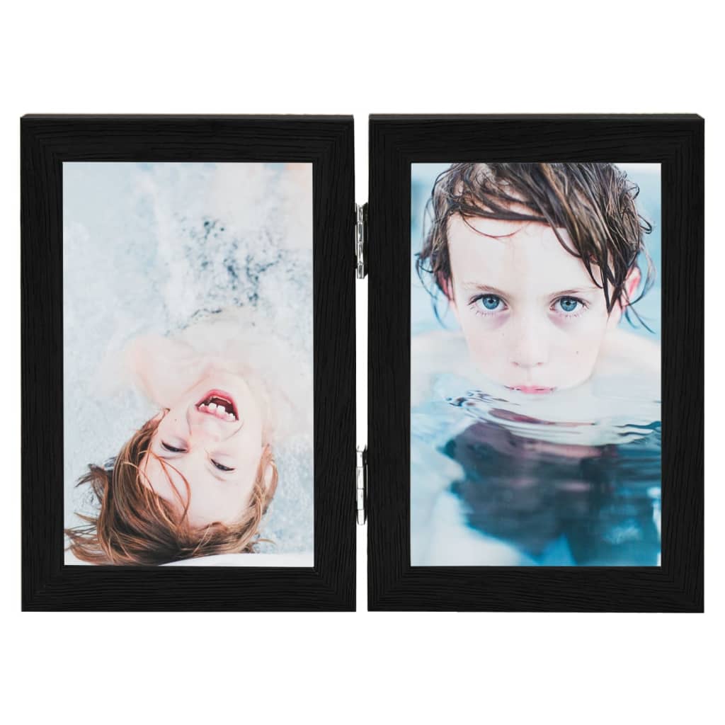 Vidaxl Photo Frame Nuboon 2x (21x29,7 cm) černá