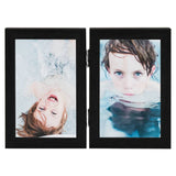 Vidaxl Photo Frame Nuboon 2x (21x29,7 cm) černá