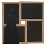 Vidaxl photo frame for 4x (10x15 cm) Photo MDF Lichtbruin