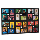 Vidaxl photo frame for 24x (13x18 cm) Photo MDF Black