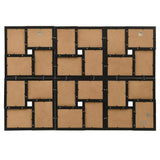 Vidaxl photo frame for 24x (13x18 cm) Photo MDF Black