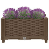 Vidaxl Planter raised 40x40x23 cm Polypropylene