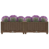 VidaXL Planter raised 80x40x23 cm Polypropylene