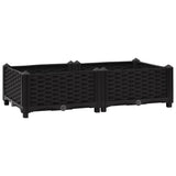 VidaXL Planter raised 80x40x23 cm Polypropylene