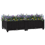 VidaXL Planter raised 80x40x23 cm Polypropylene