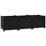 Vidaxl Planter enlevé 120x40x38 cm en polypropylène