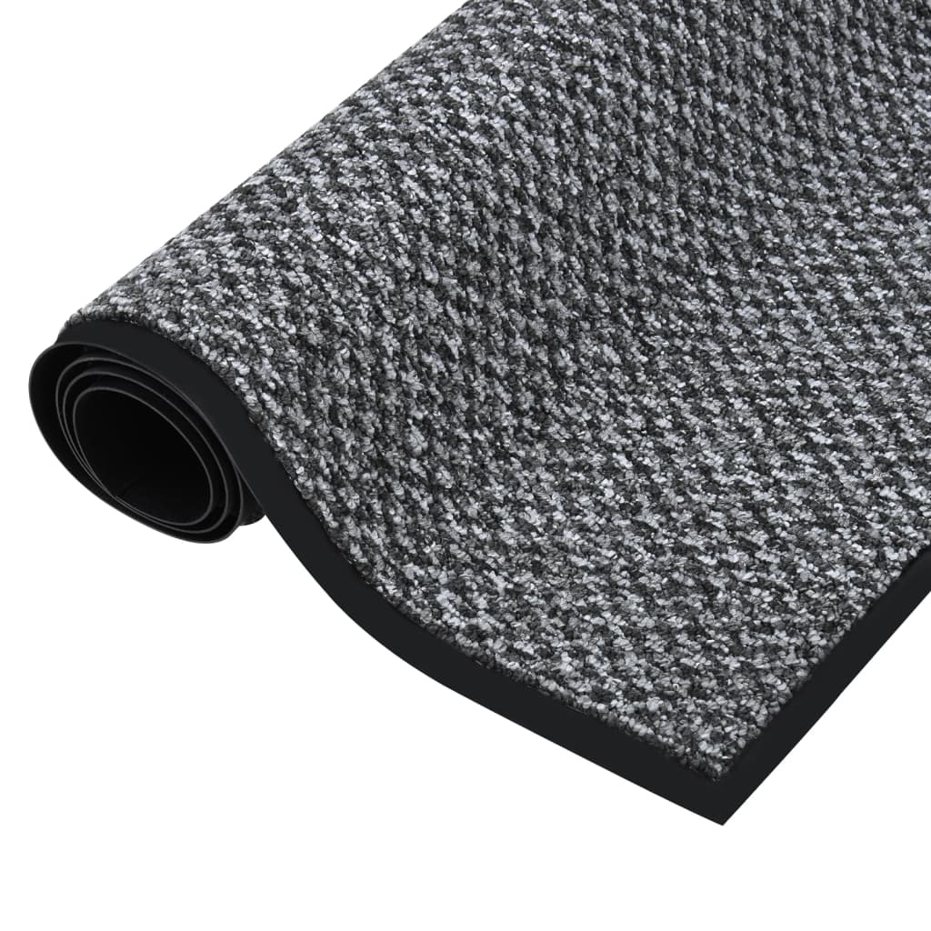 VidaXL doormat 80x120 cm gray