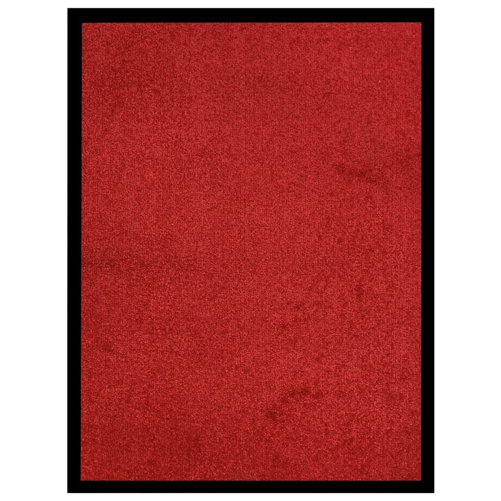 Vidaxl Doormat 40x60 cm Red