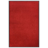 Vidaxl dörrmatta 80x120 cm röd