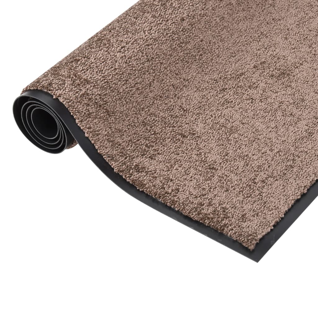 VidaXL doormat 80x120 cm brown