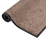 VidaXL doormat 80x120 cm brown