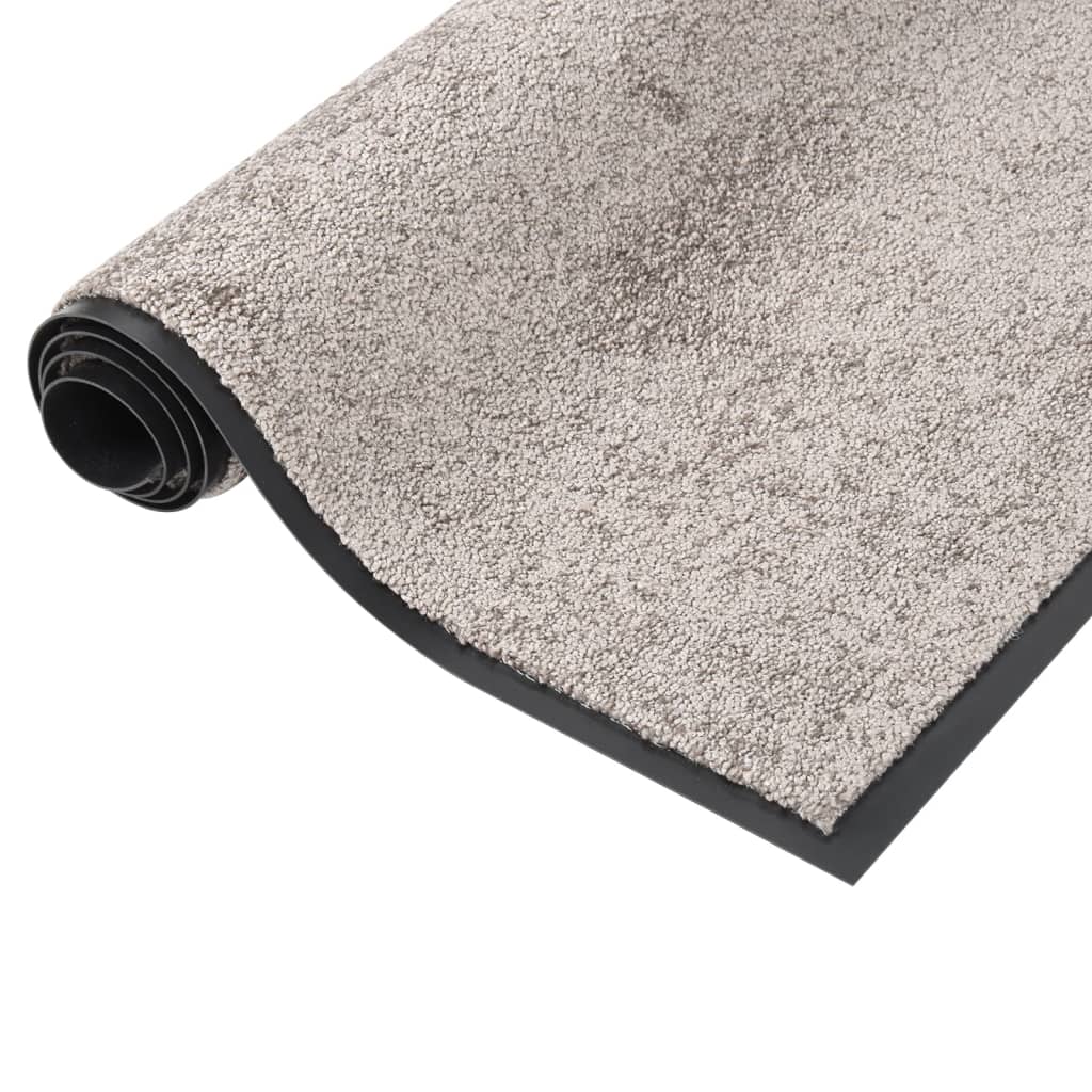 VidaXL doormat 60x80 cm gray
