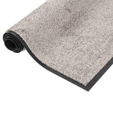 VidaXL doormat 60x80 cm gray