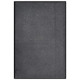 Vidaxl felpudo 80x120 cm de antracita