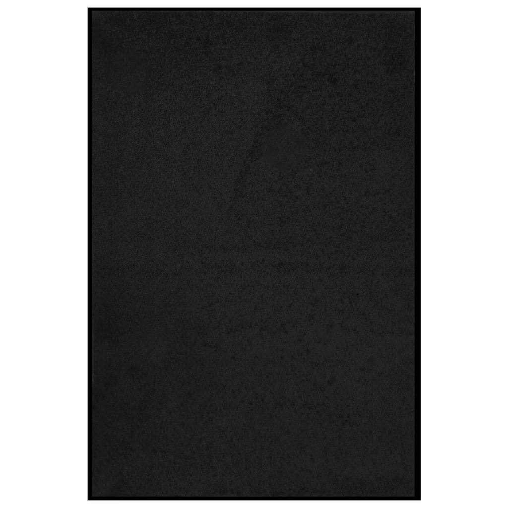 VidaXL Doormat 80x120 cm Black
