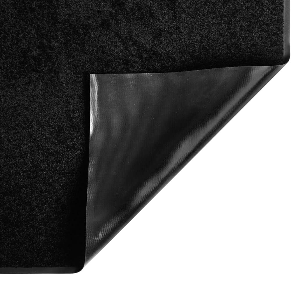 VidaXL Doormat 80x120 cm Black