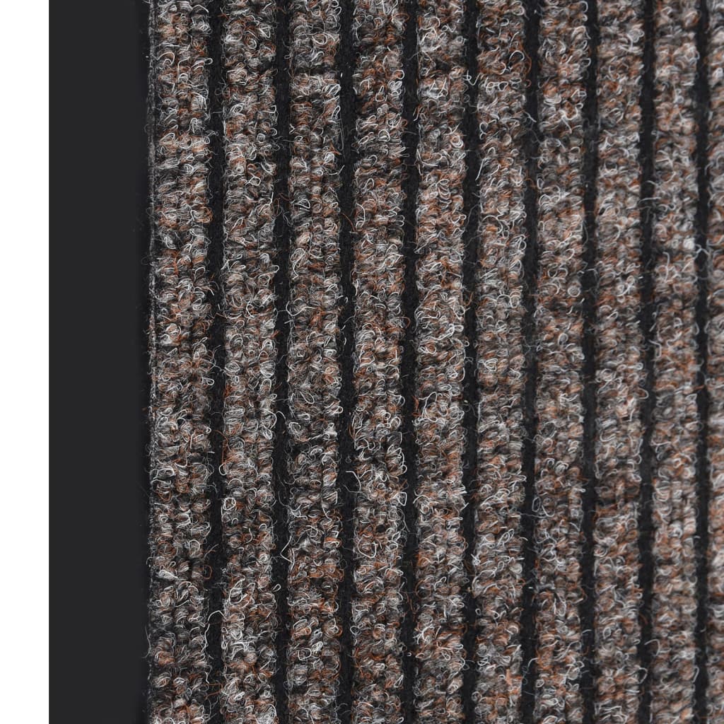 Vidaxl rohožka 40x60 cm pruhovaná béžová