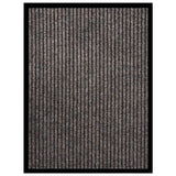 Vidaxl Doormat 60x80 cm Striped Beige
