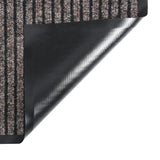 Vidaxl Doormat 60x80 cm Striped Beige