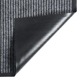 Vidaxl rohožce 40x60 cm Pruhovaná šedá