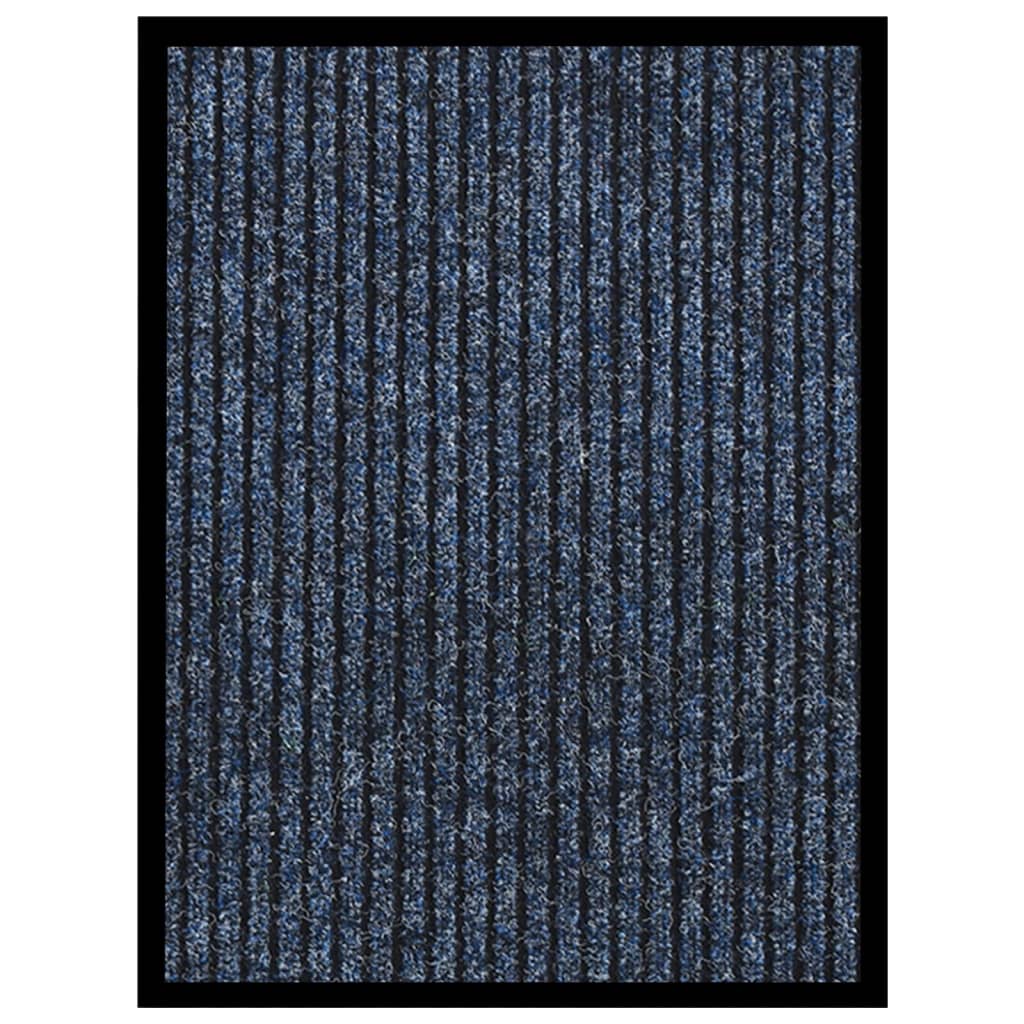 Vidaxl rohožka 40x60 cm pruhovaná modrá