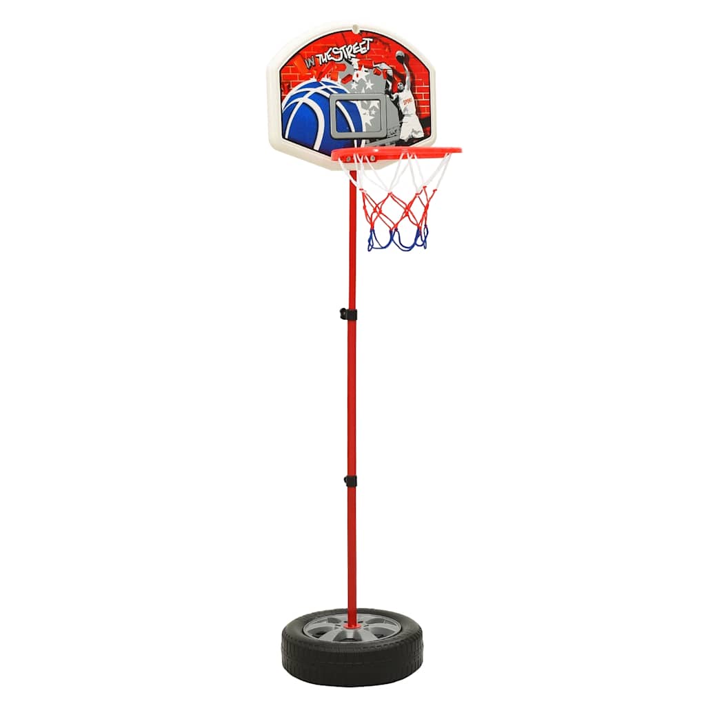 Vidaxl Children's Basketball Set Justerbar 120 cm