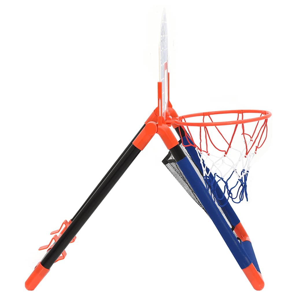 Dětský basketbal Vidaxl nastavil multifunkční půdu a zeď