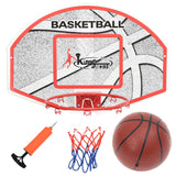 Vidaxl 5-delad basketuppsättning väggmontering 66x44,5 cm