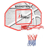 Vidaxl 5-delad basketuppsättning väggmontering 66x44,5 cm