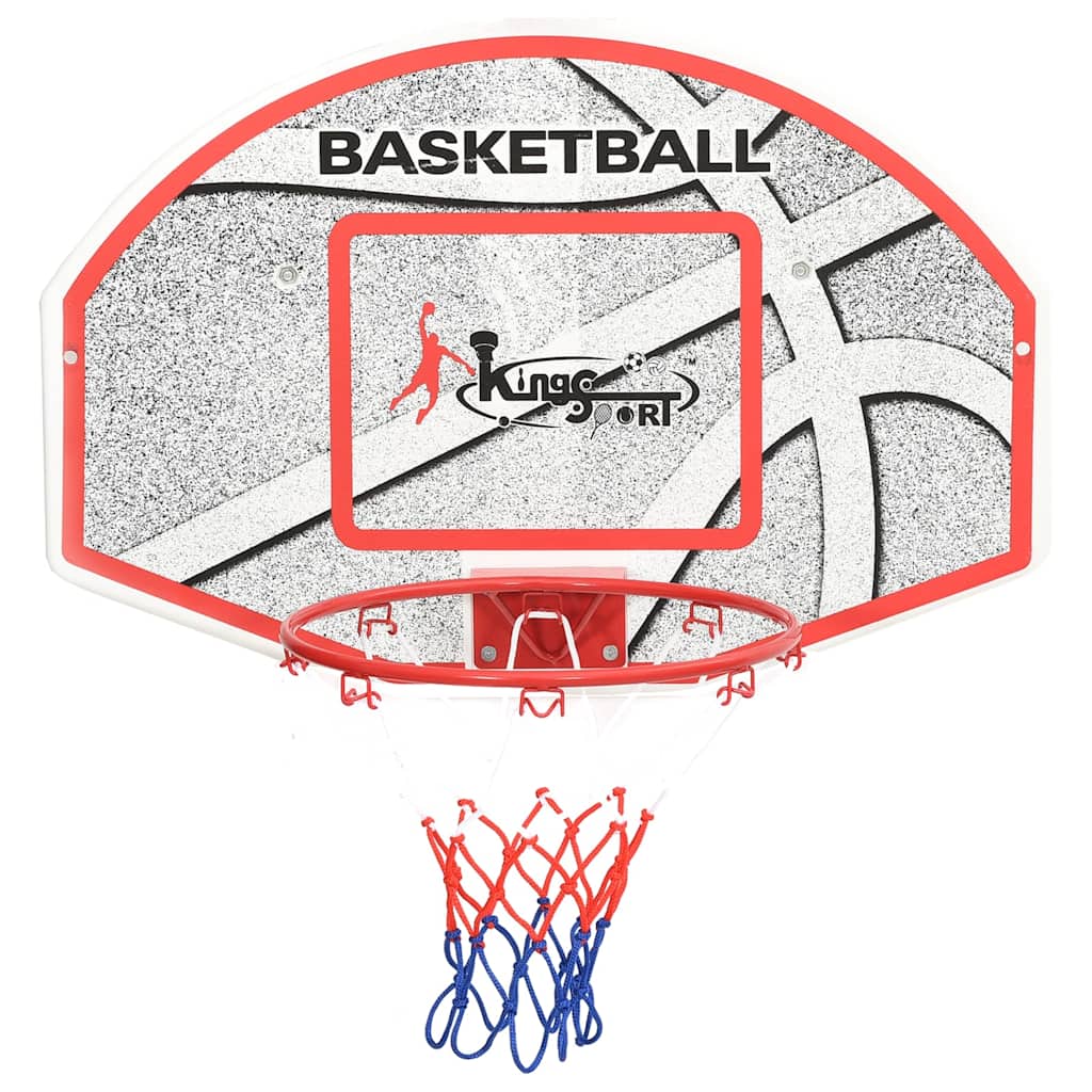 Vidaxl 5-delad basketuppsättning väggmontering 66x44,5 cm