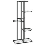 Vidaxl Flower Standard con 5 strati 43x22x98 cm di metallo nero