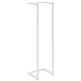 Vidaxl toalha rack 25x20x95 cm de aço branco