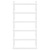 Vidaxl toalha rack 24x12x48 cm de aço branco