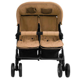 Vidaxl Twin Children's Steel Taupe
