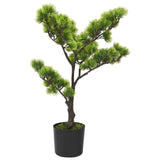 Vidaxl Artificial Plant with Pot Pinus Bonsai 60 cm Green