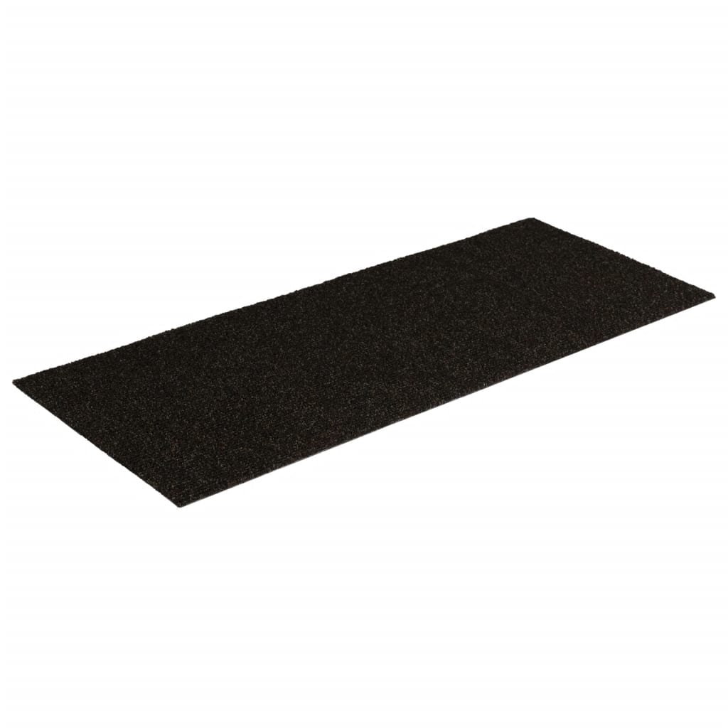 Vidaxl tappetini per autoadesivo 15 pezzi 60x25 cm rettangolare marrone scuro