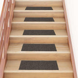 Vidaxl tappetini per autoadesivi 15 St rettangolare 60x25 cm Antracite