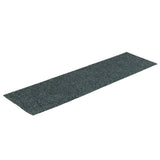 Vidaxl Stairs Mats Self -Adhesive 15 Pieces 76x20 CM Green Rectangular