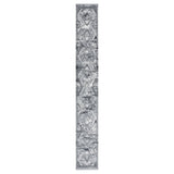 Vidaxl Carpet runner 60x450 cm BCF Eastern gray