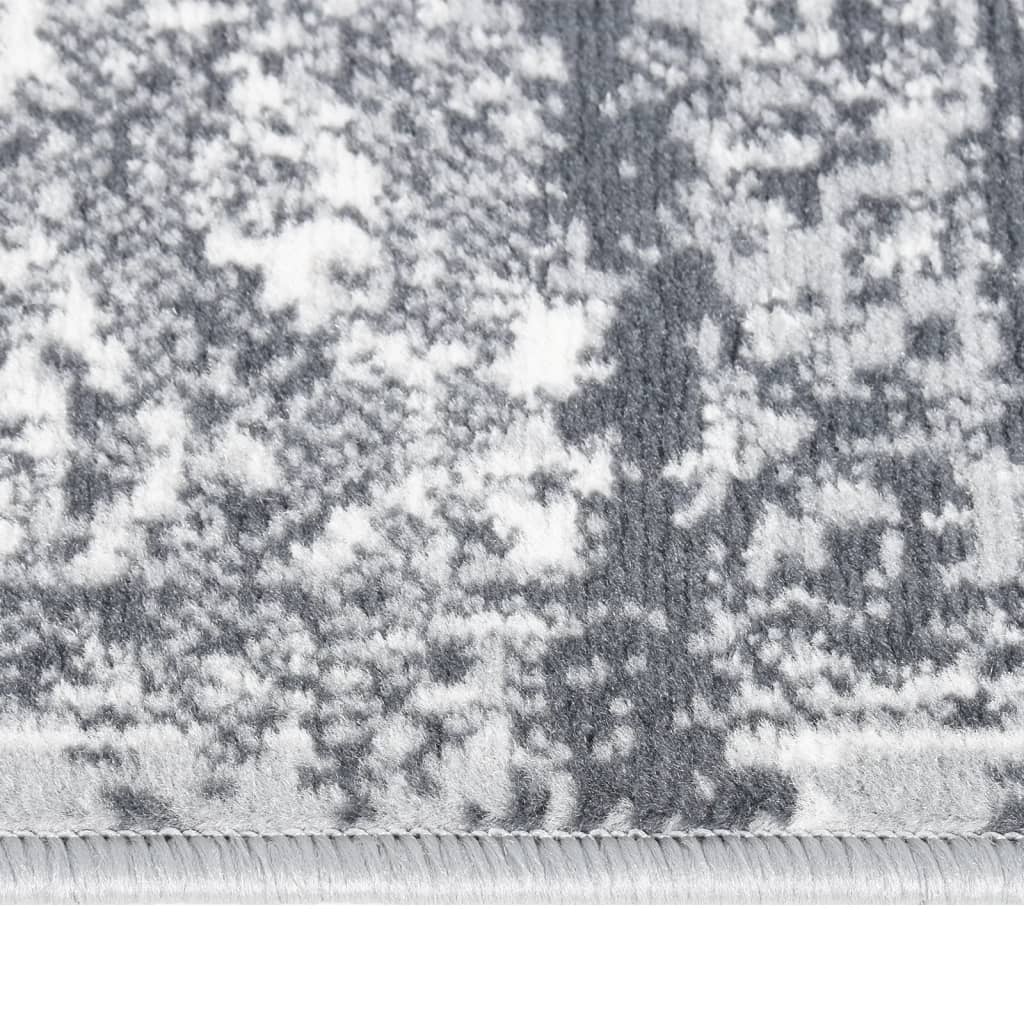 Vidaxl Carpet runner 60x450 cm BCF Eastern gray