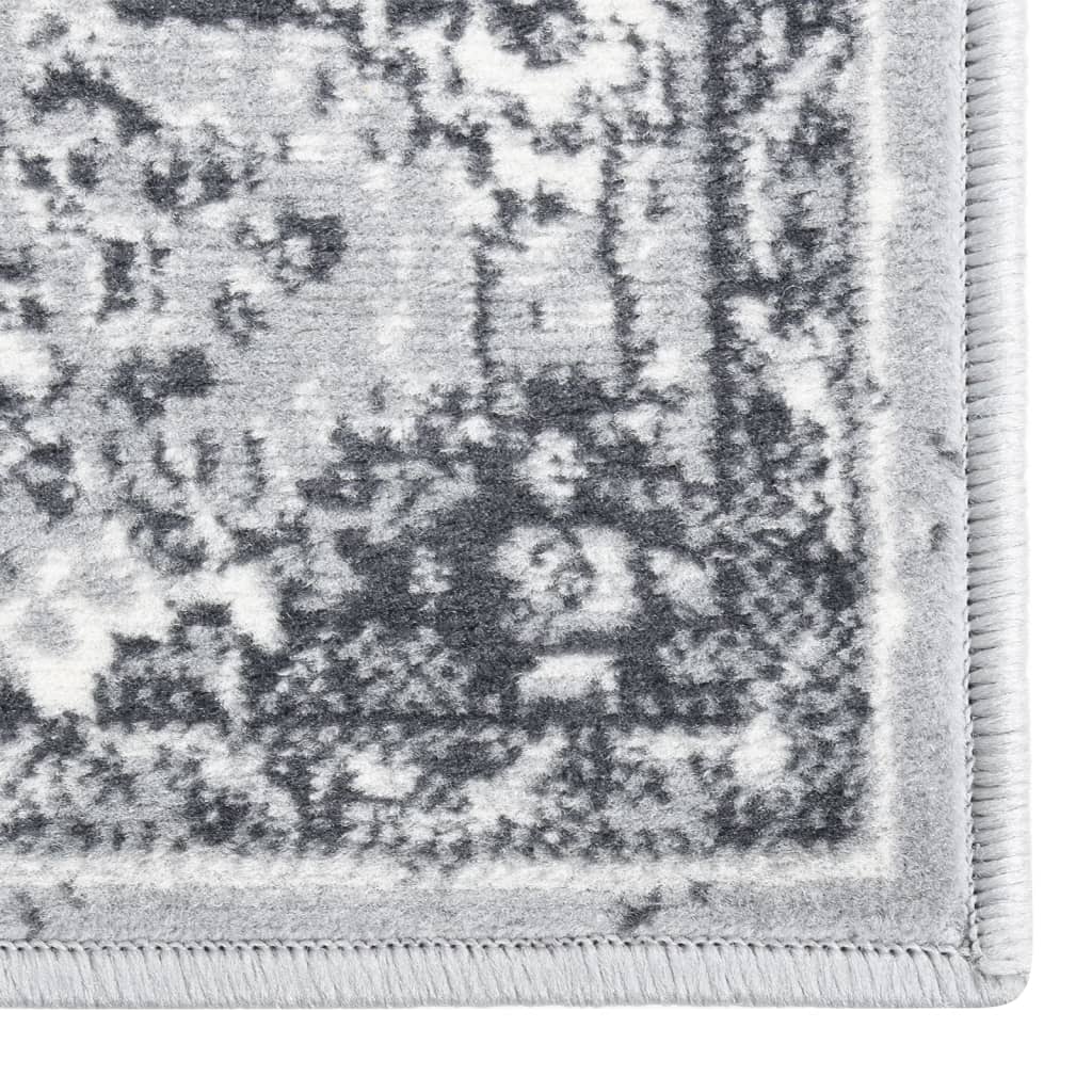 Vidaxl Carpet runner 60x450 cm BCF Eastern gray