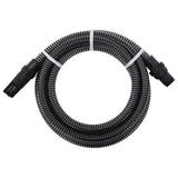 Vidaxl Sucking hose with PVC couplings 1.1 '' 10 m PVC Black