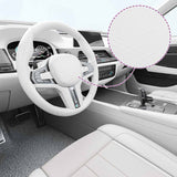 VidaXL 2 ST Autofolie 3D 100x150 cm + 50x150 cm white