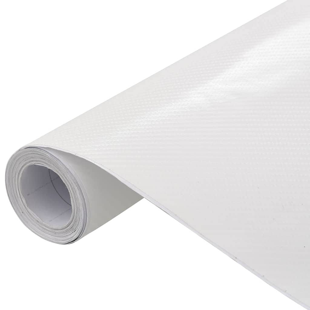 Vidaxl 2 ST Autofolie 4d ​​100x150 cm + 50x150 cm biały
