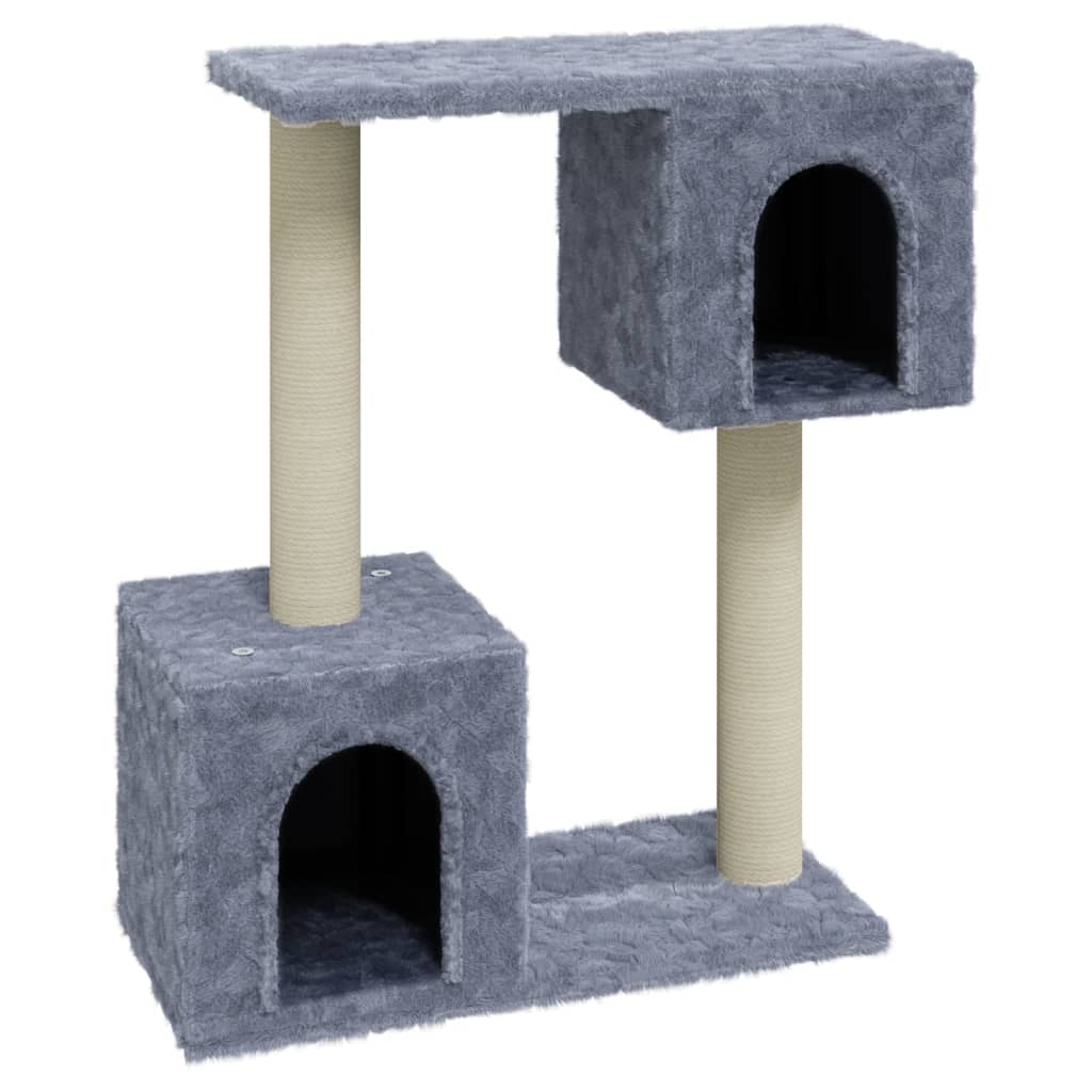 Vidaxl Cat Scratching Post med Sisal Scratching Poster 60 cm ljusgrå