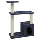 Vidaxl Cat Furniture z Sisal Scrating Posts 70 cm ciemnoszary