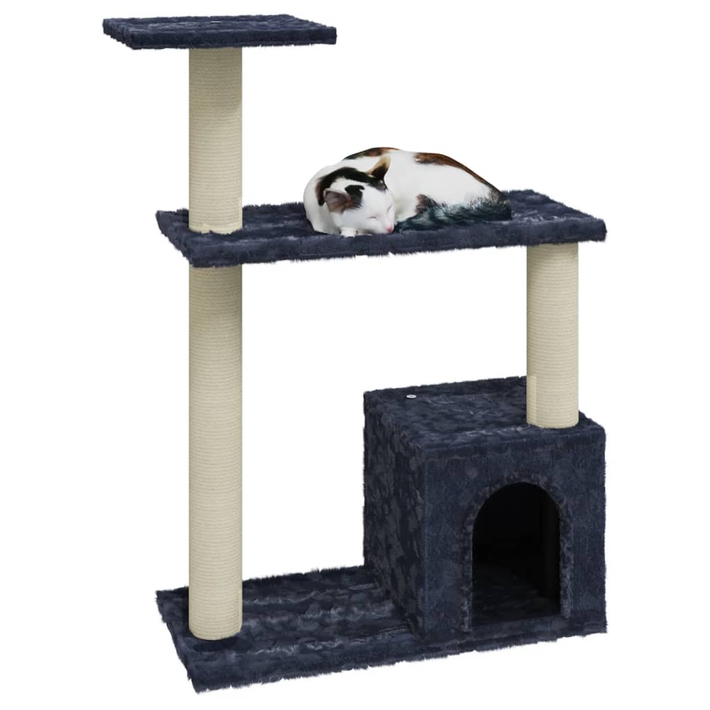 Vidaxl Cat Furniture z Sisal Scrating Posts 70 cm ciemnoszary