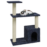 Vidaxl Cat Furniture z Sisal Scrating Posts 70 cm ciemnoszary